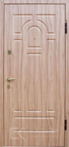 Фото «Входная стальная дверь с зеркалом и МДФ панелью для квартиры №46»